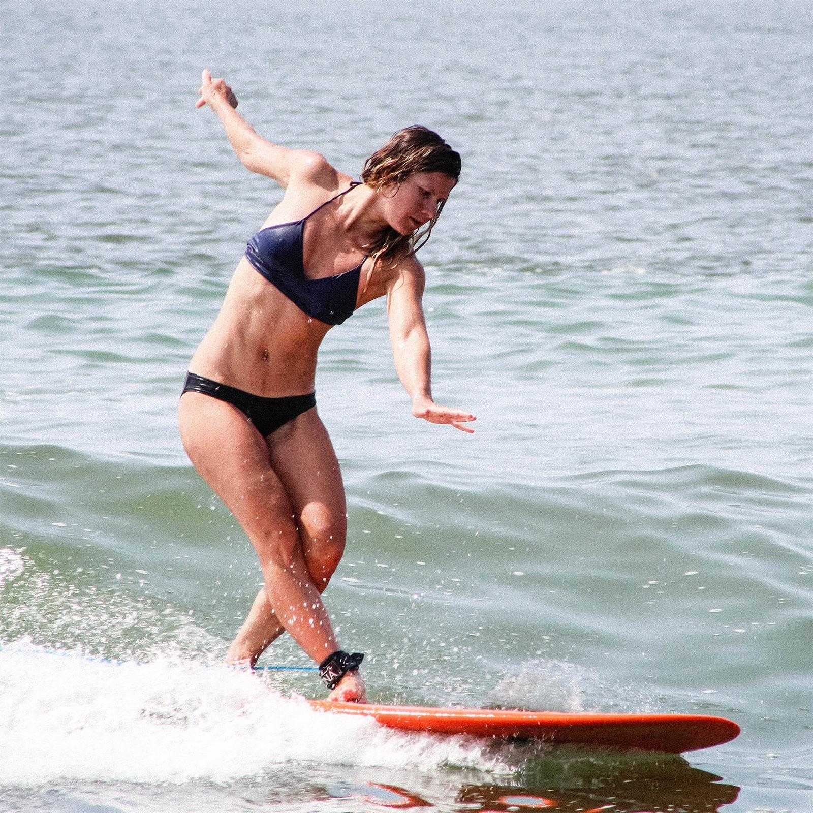 Plantain - Soft Top Foam Surfboard - Includes Leash and Fins