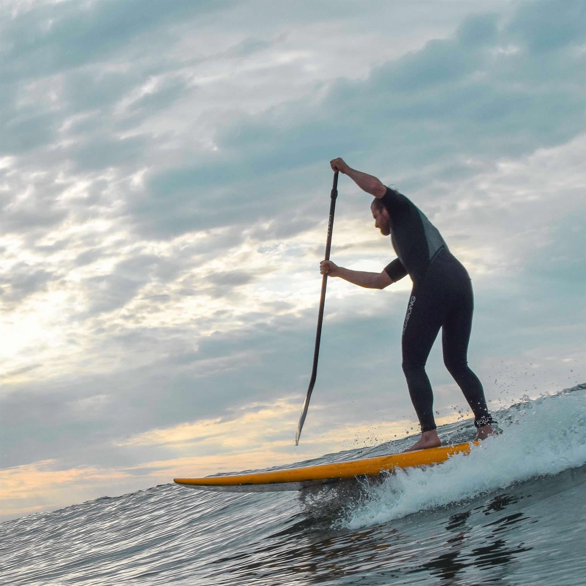 Fiberglass & Plastic 2-Piece Adjustable SUP Paddle