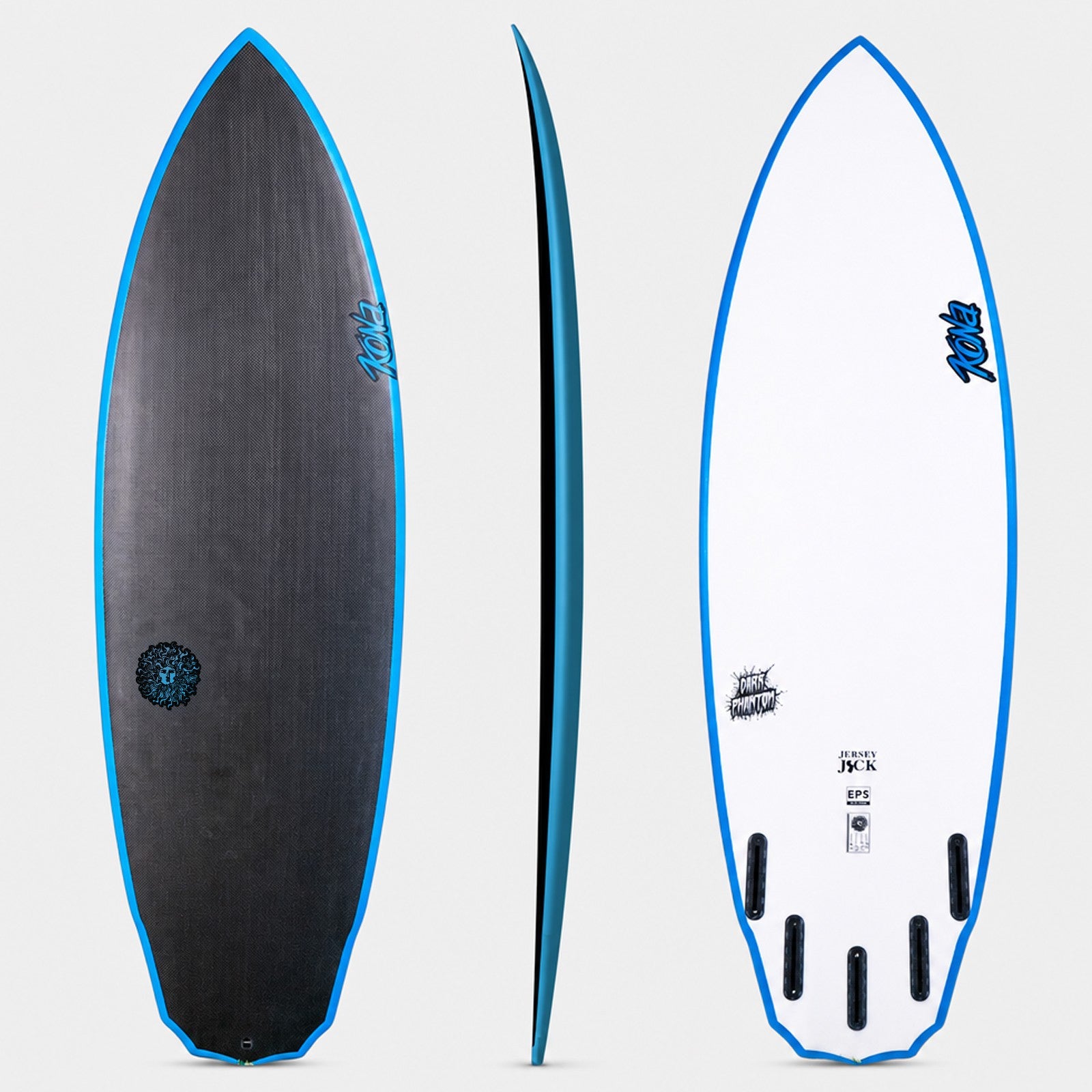 Jersey Jack EPS Dark Phantom Series Surfboard