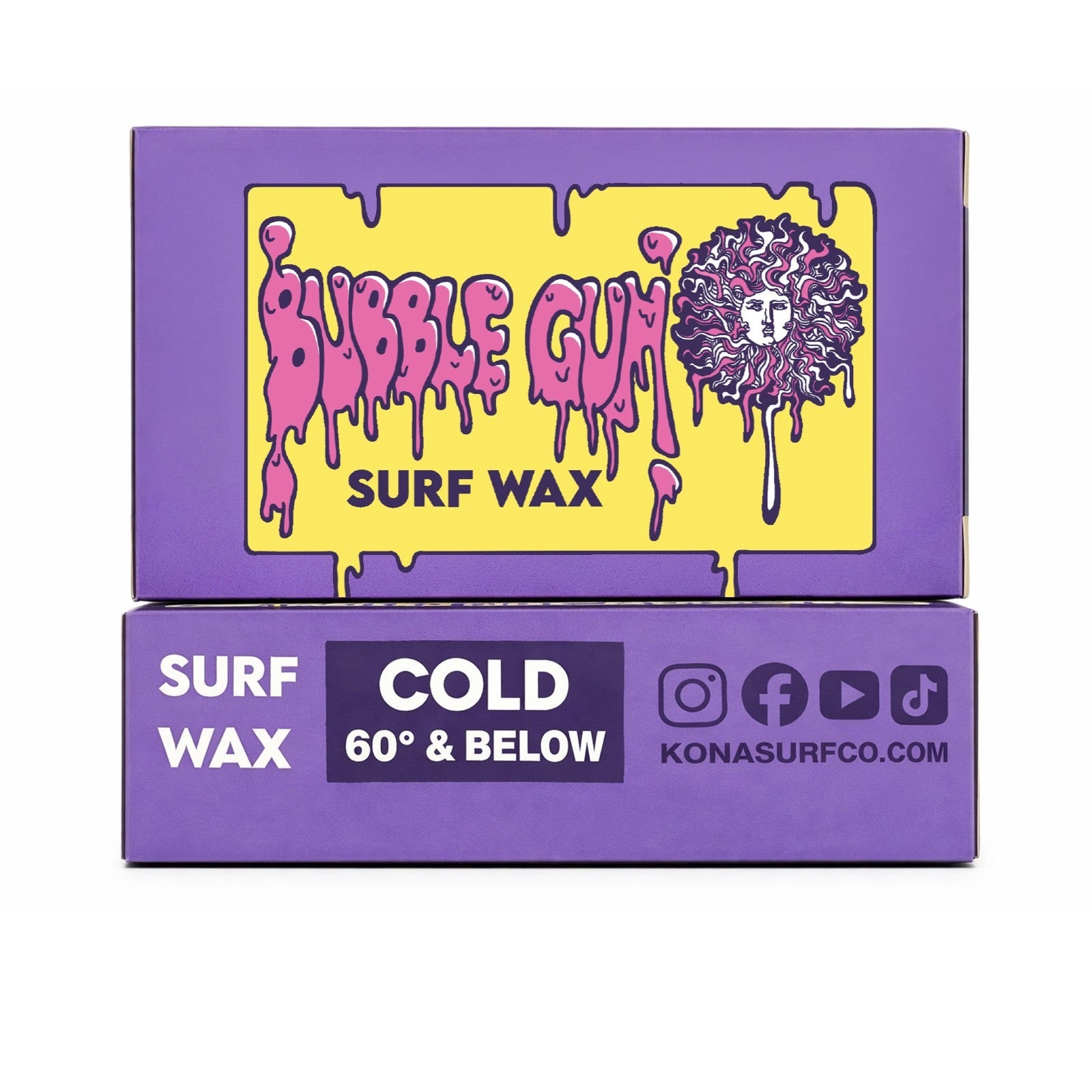 Kona x Bubble Gum 2026 Collab Surf Wax