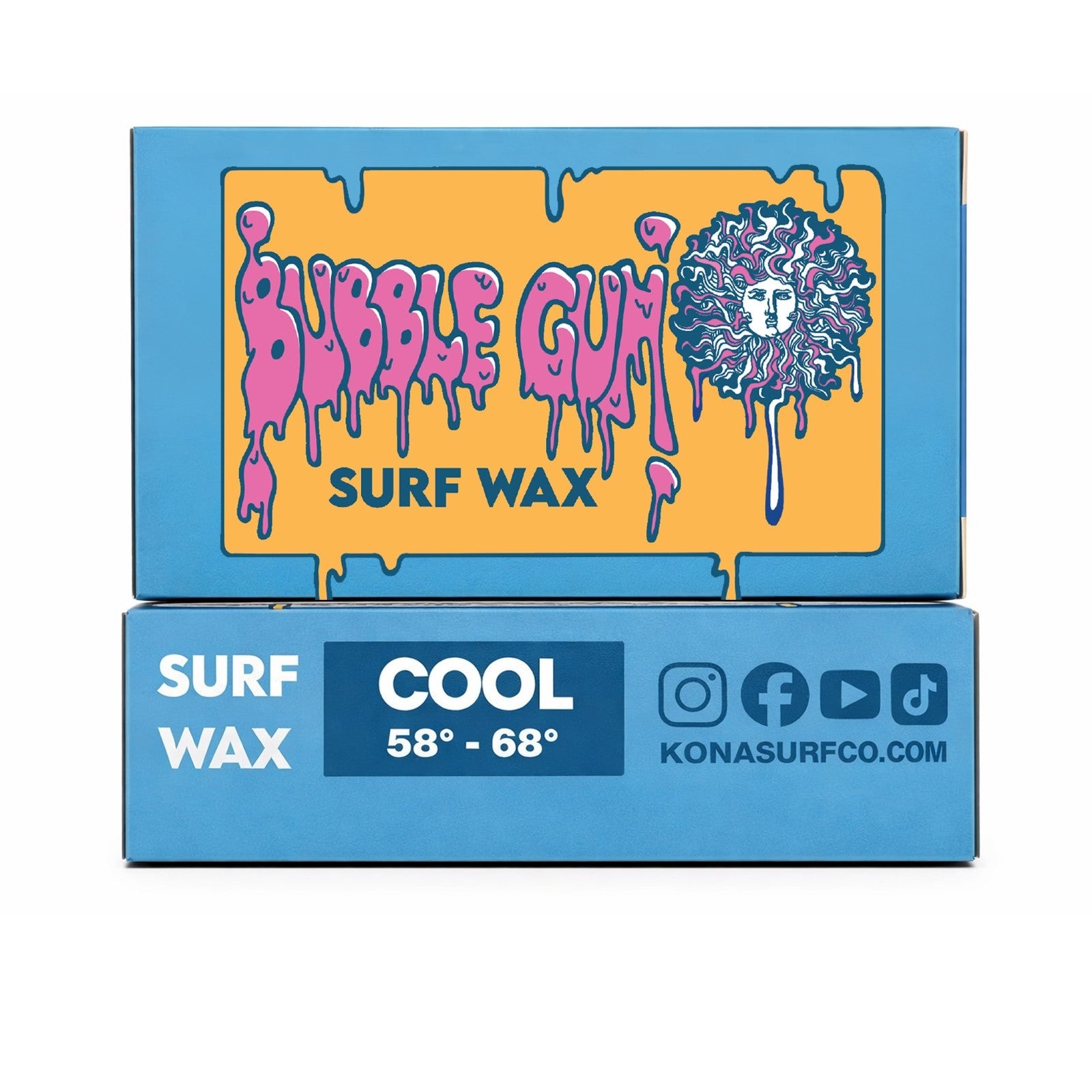Kona x Bubble Gum 2026 Collab Surf Wax