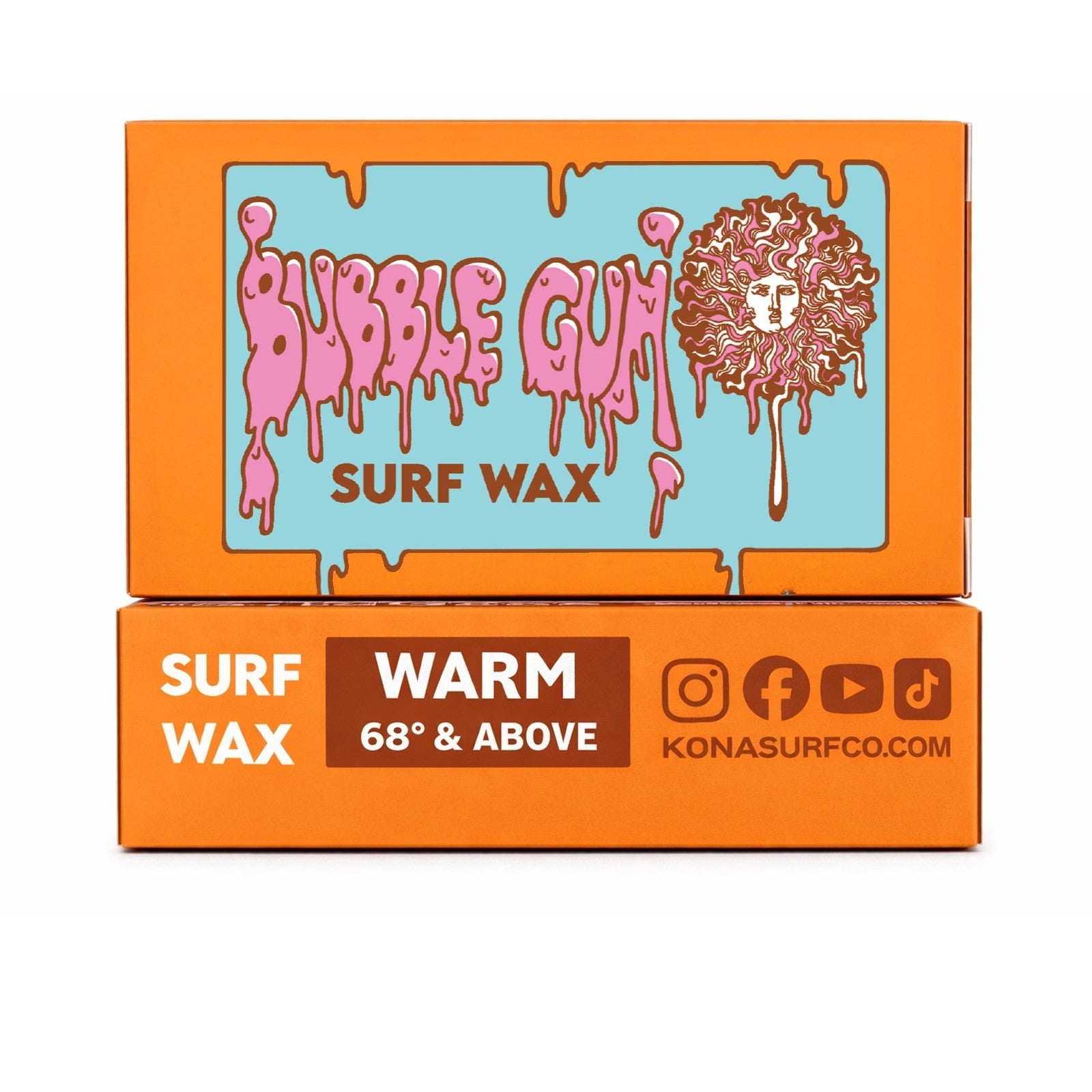 Kona x Bubble Gum 2026 Collab Surf Wax