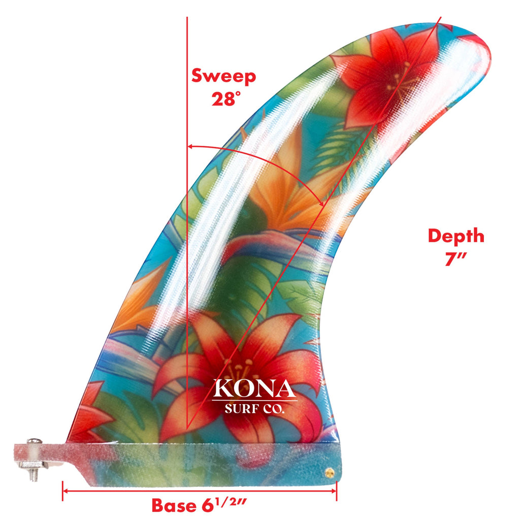 Classic Single Longboard Fins