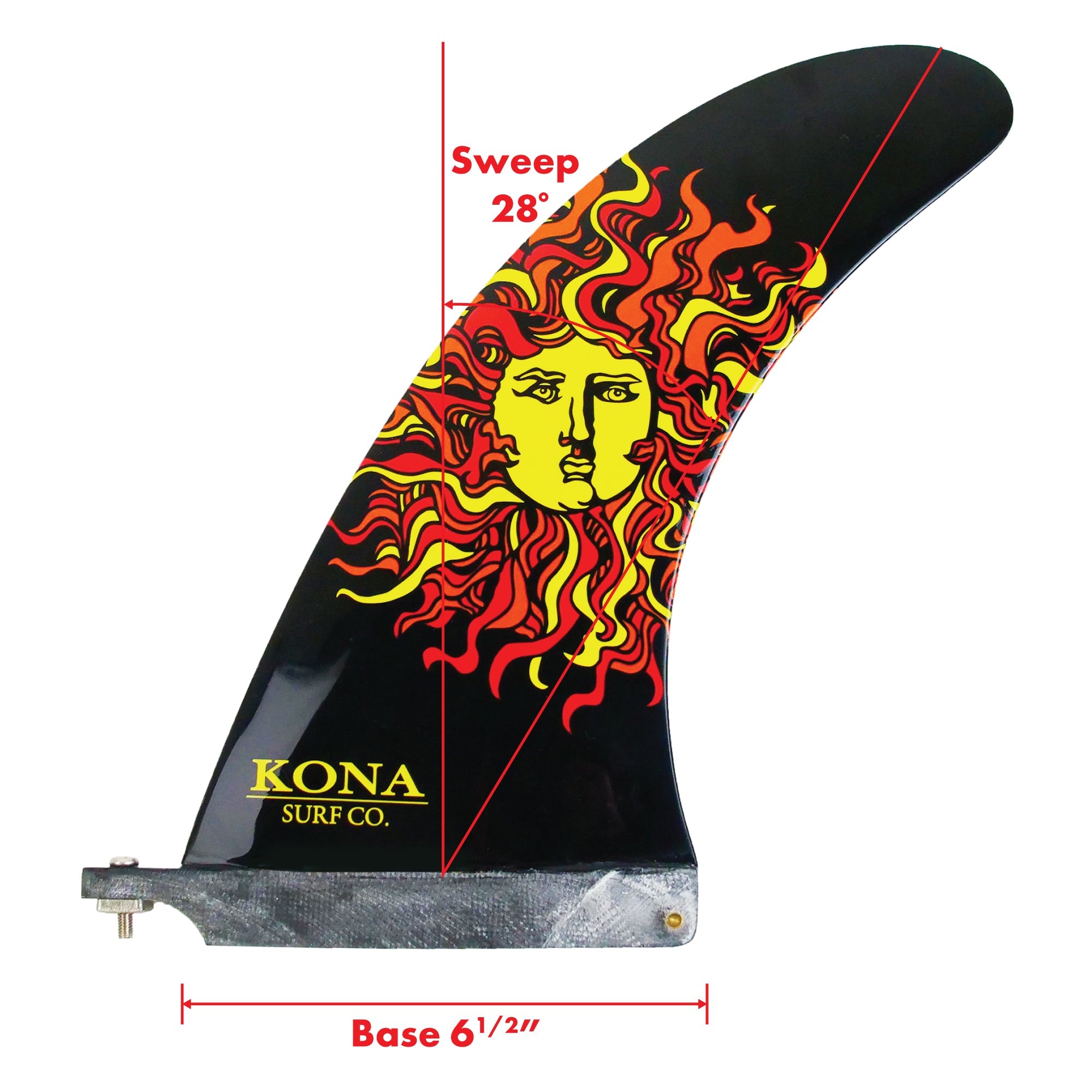Classic Single Longboard Fins