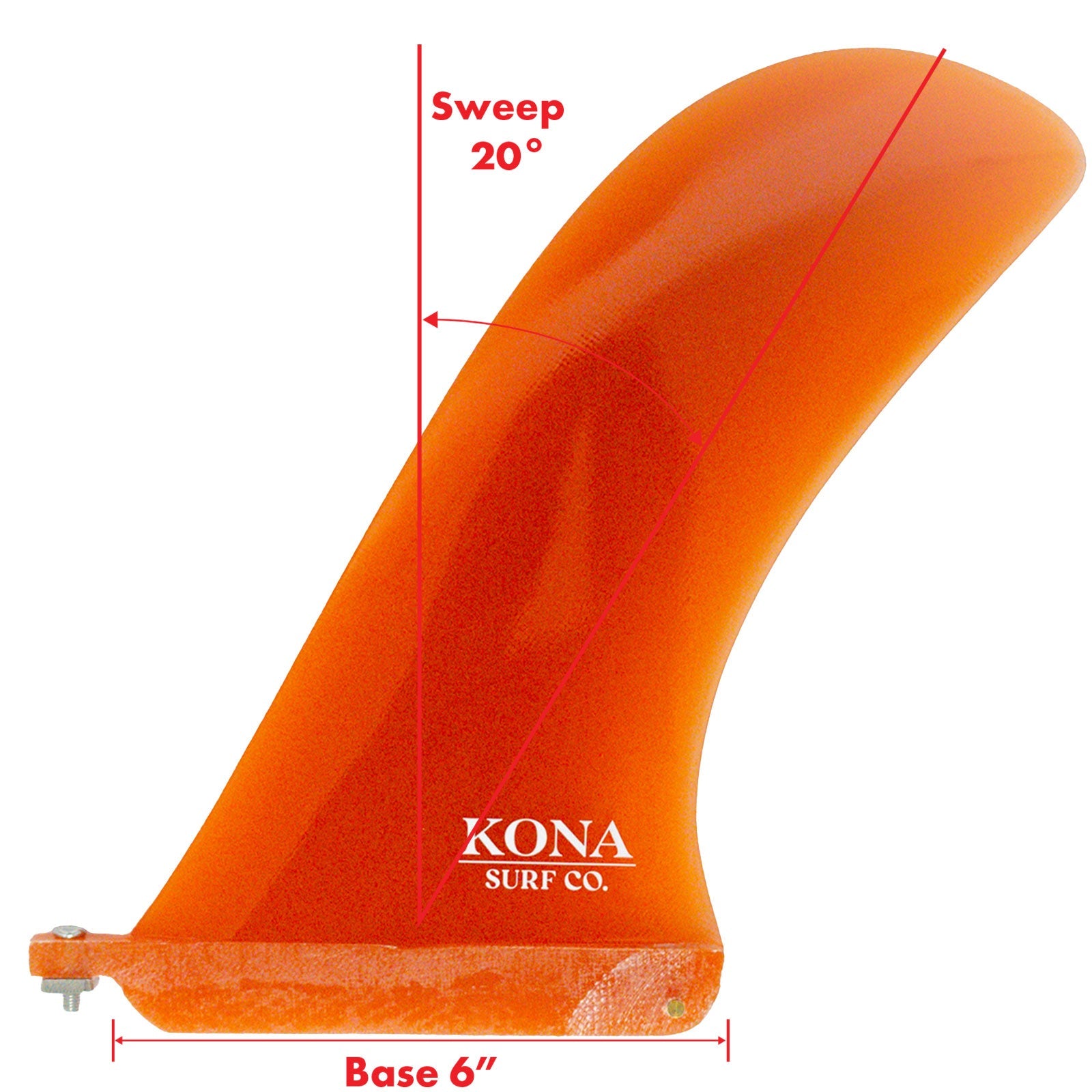 Pivot Single Longboard Fins