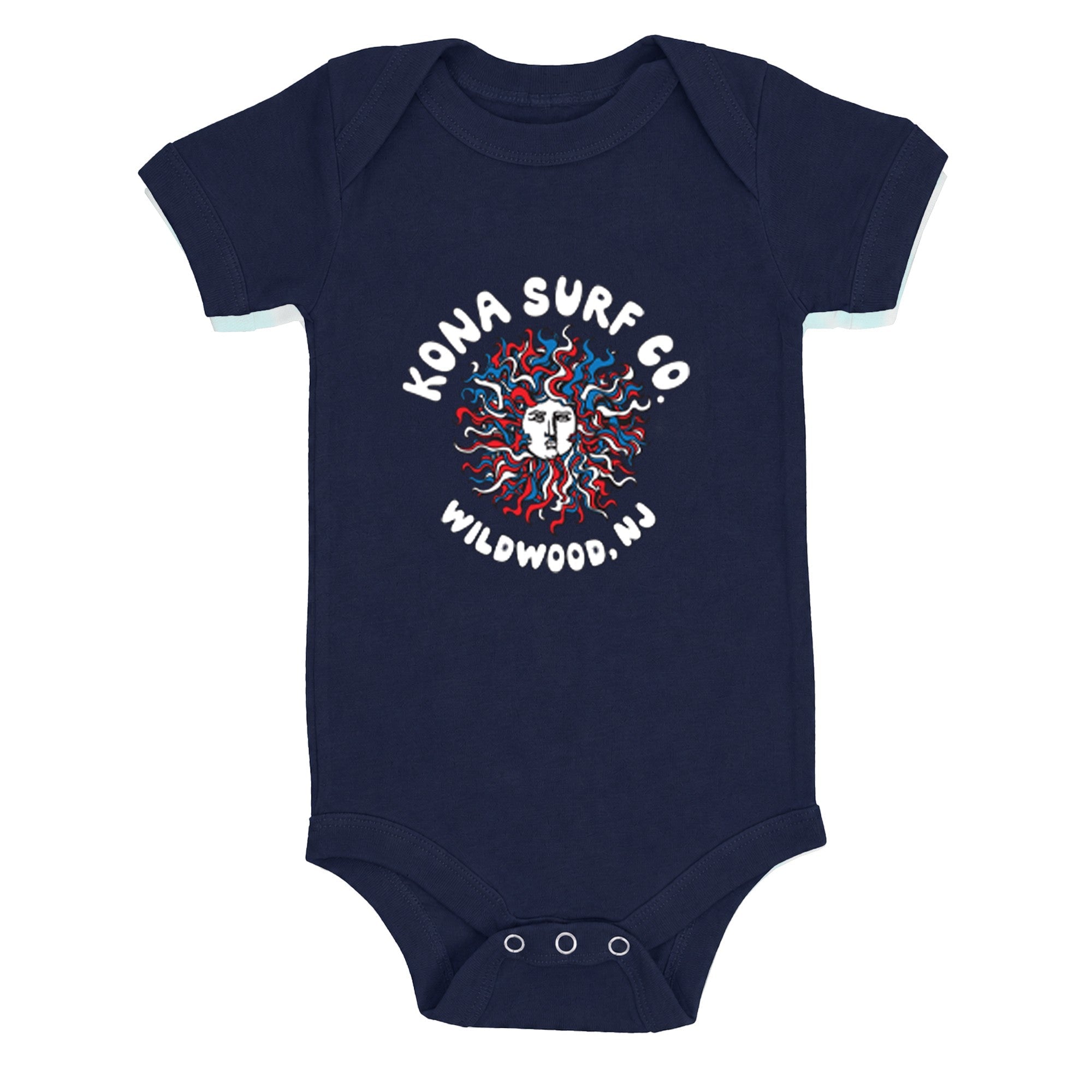 Bubble Original Sun Infant Boys Short Sleeve Onesie