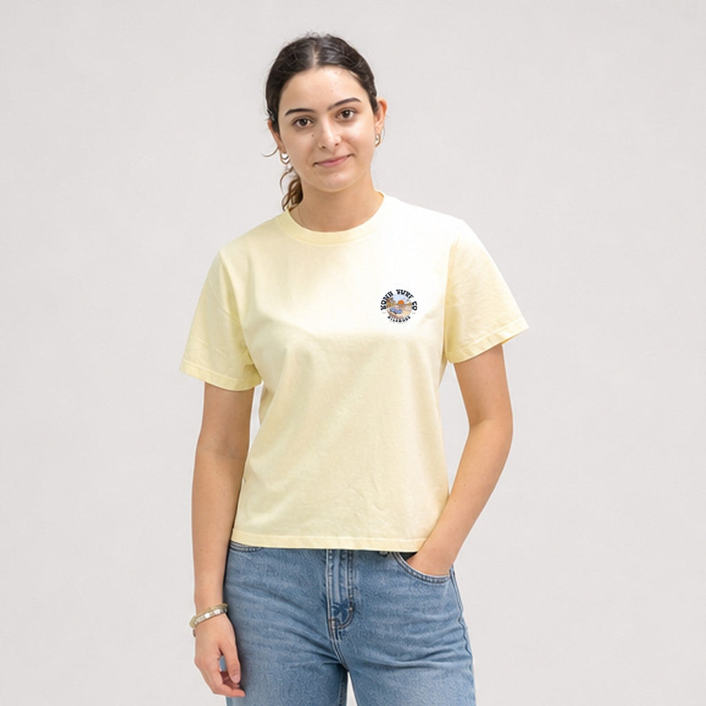Road to the Beach Womens Midlength T-Shirt