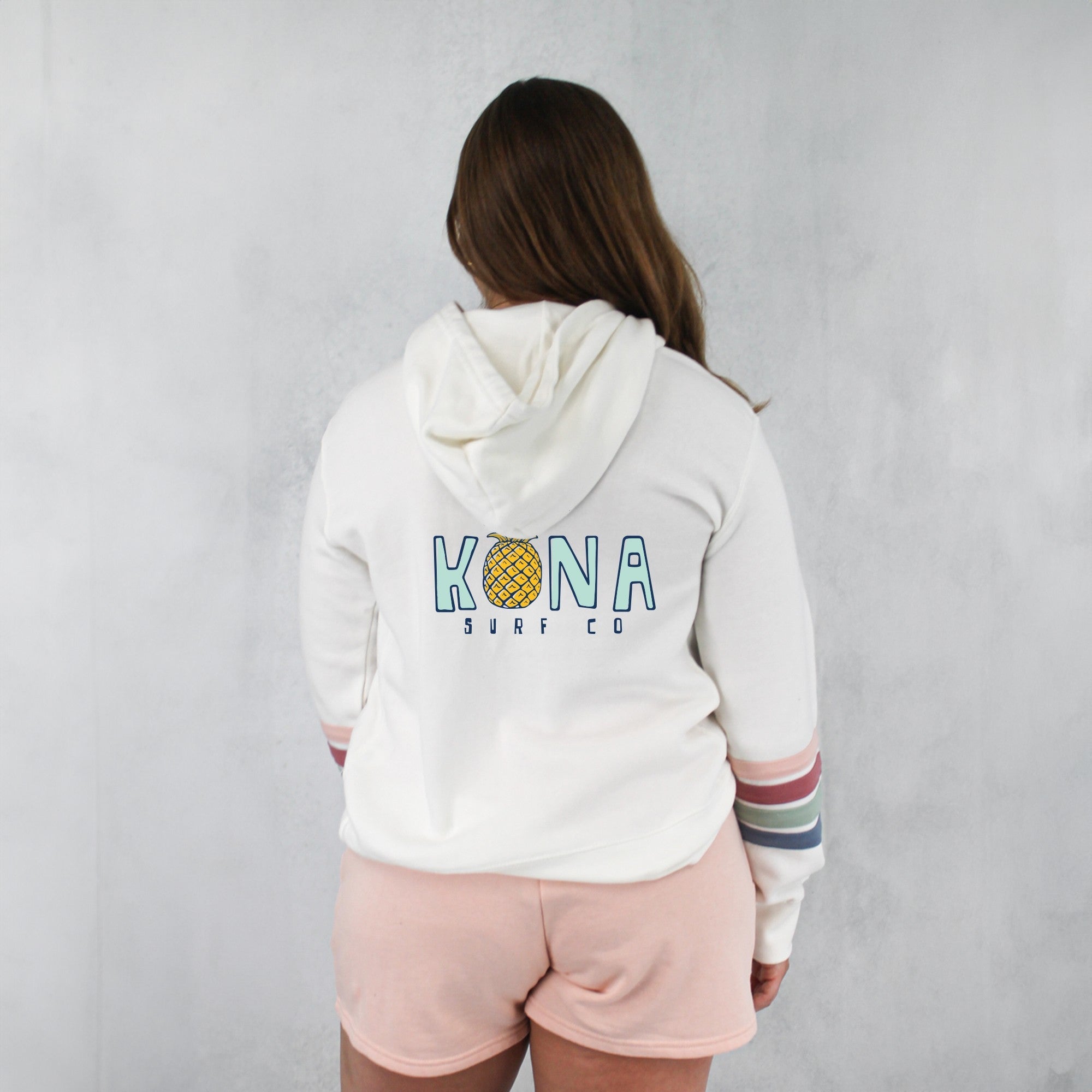 Livin Aloha 2 Womens Zip Hoodie
