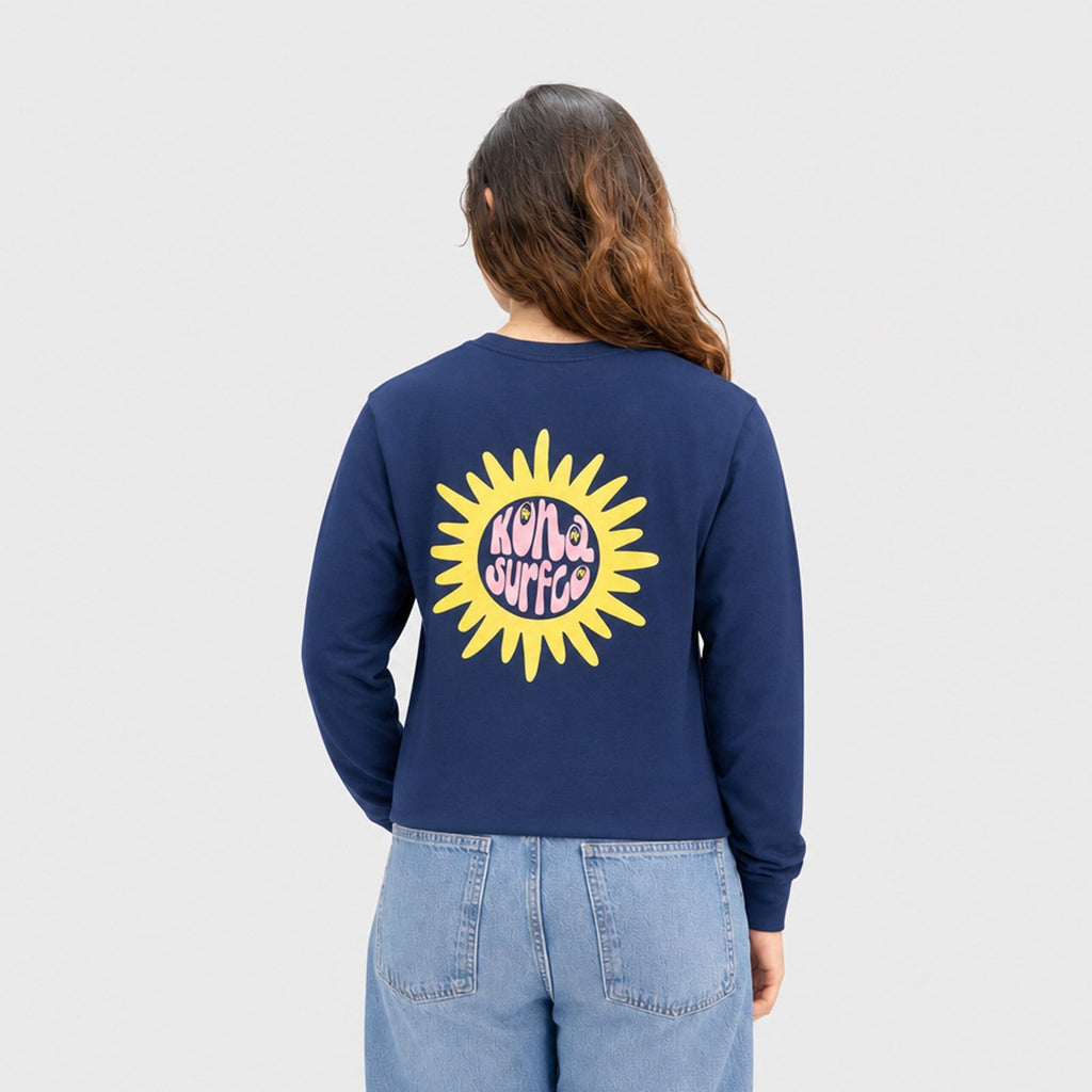 Sun Badge Womens Long Sleeve Shirt