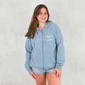 Follow the Waves Brush Womens Zip Hoodie