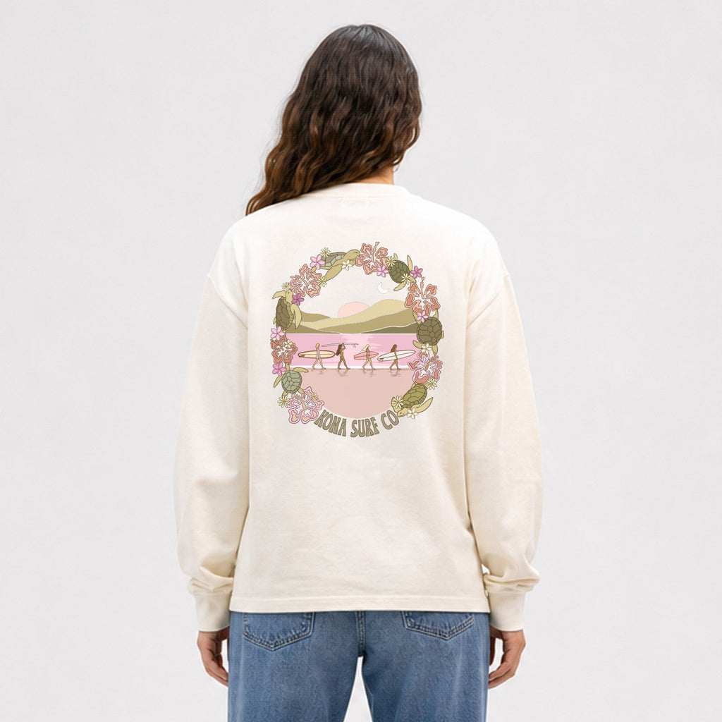 Reef Walk Womens Long Sleeve Shirt