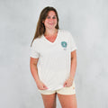 Original Sun Womens V-Neck T-Shirt