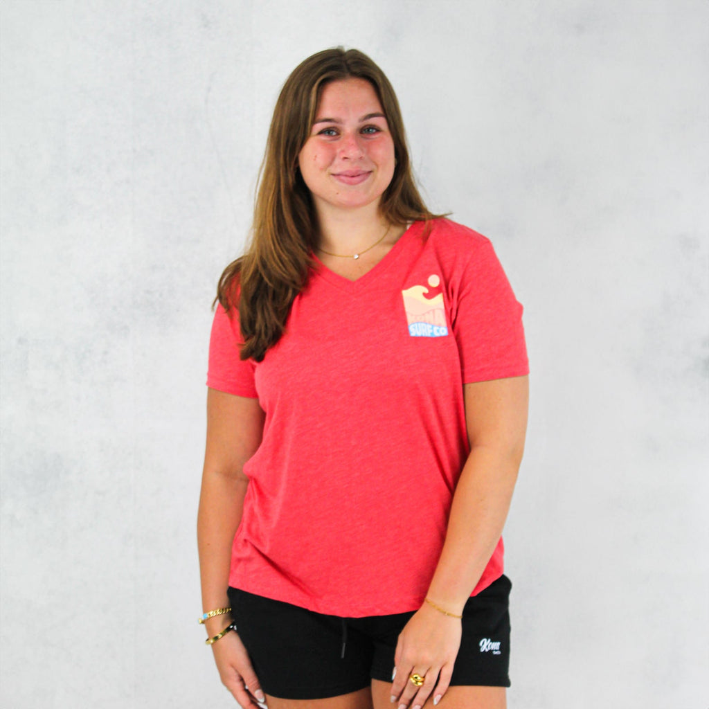 Sunny Side Womens V-Neck T-Shirt