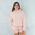 Follow the Waves Womens Cropped Pullover Hoodie