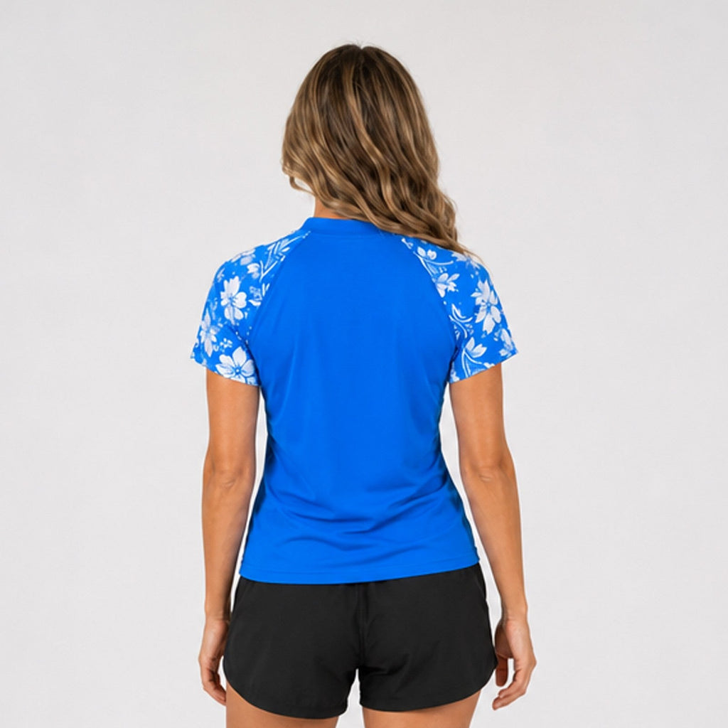 Script Stretch UV S/S Womens Rashguard