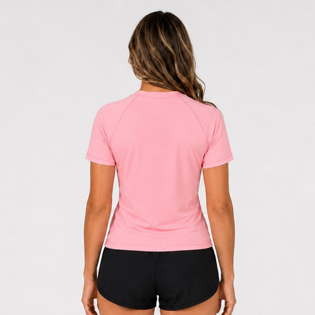 Script Stretch UV S/S Womens Rashguard