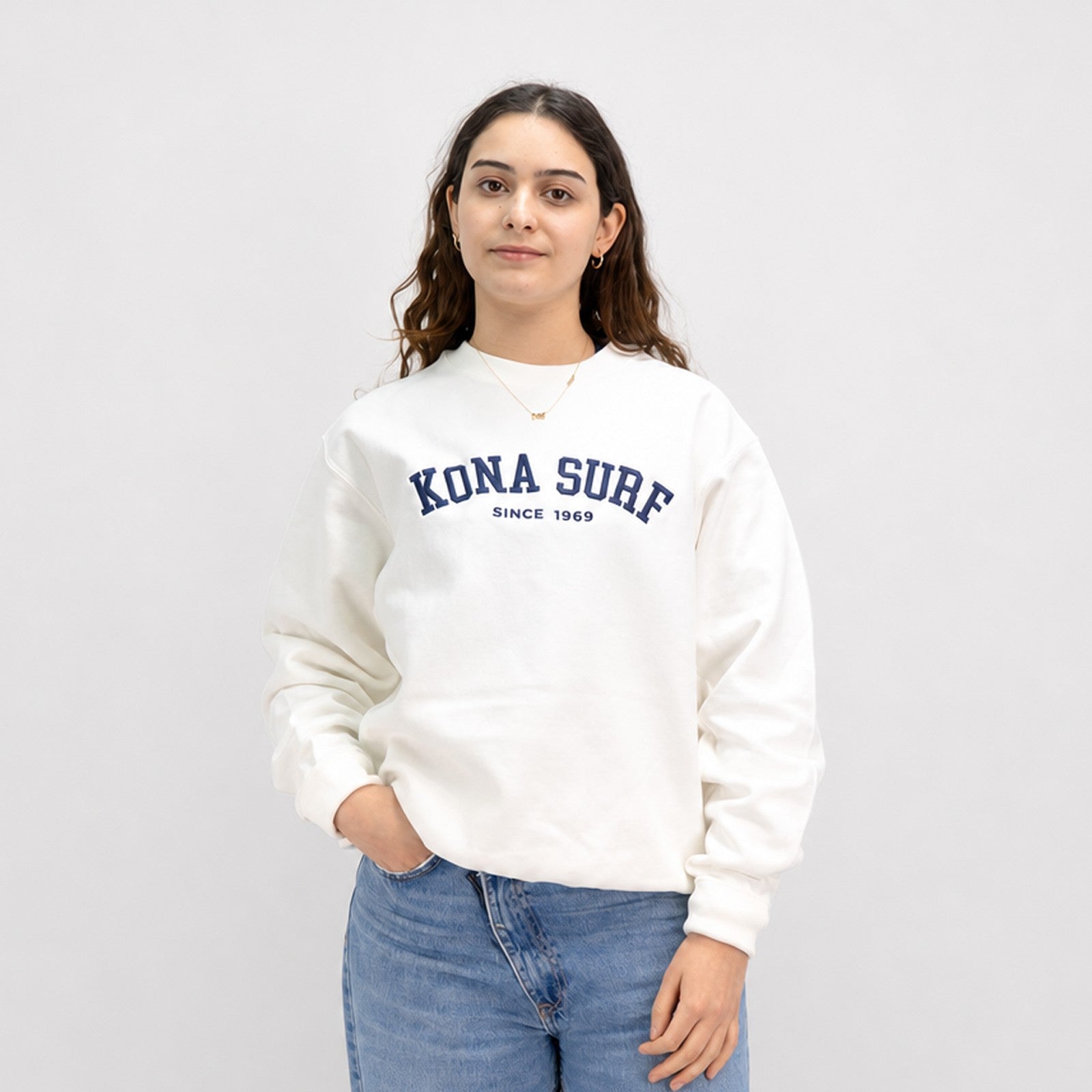 Vintage Womens Crew Sweatshirt