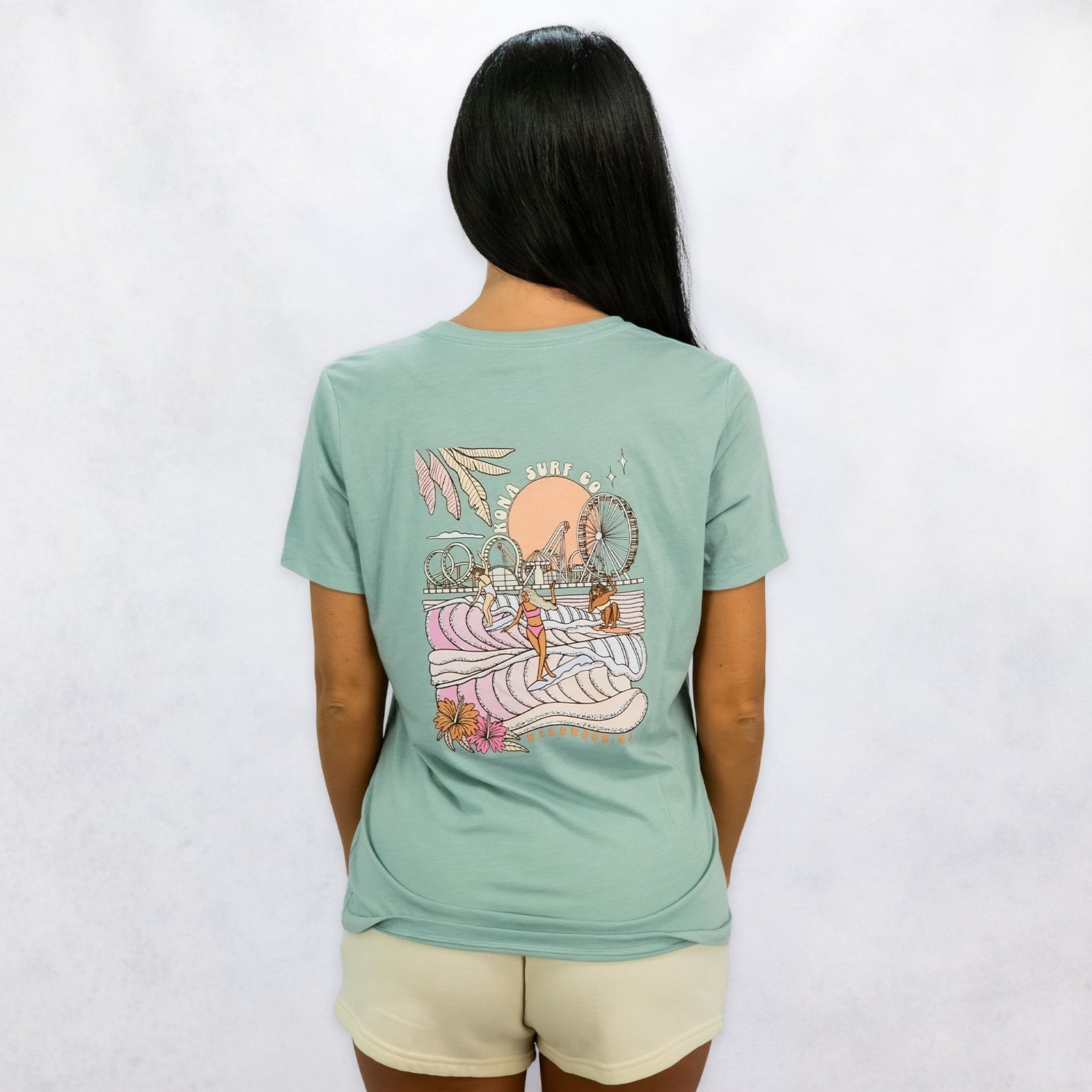 Summer Sunrise Womens T-Shirt