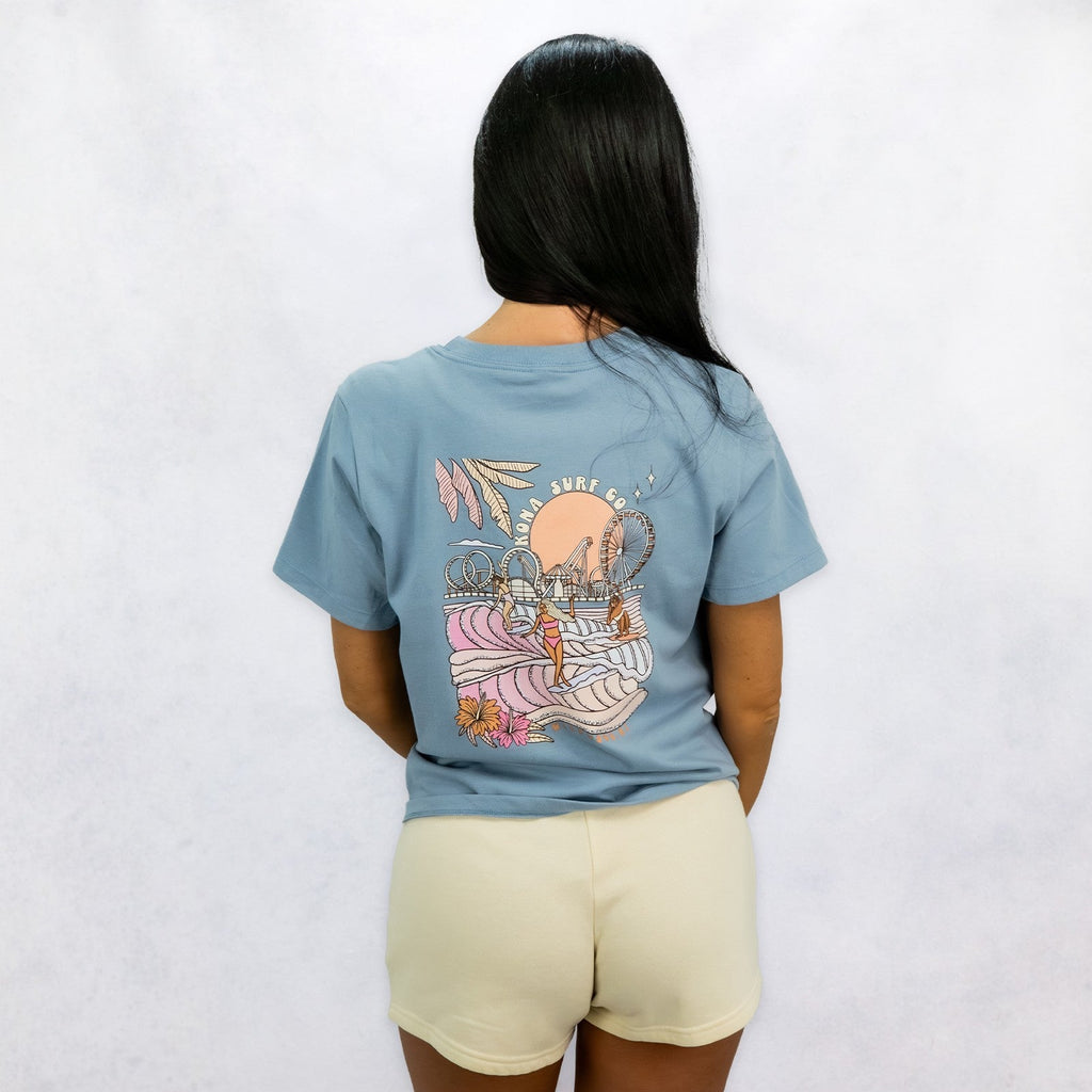 Summer Sunrise Womens Midlength T-Shirt