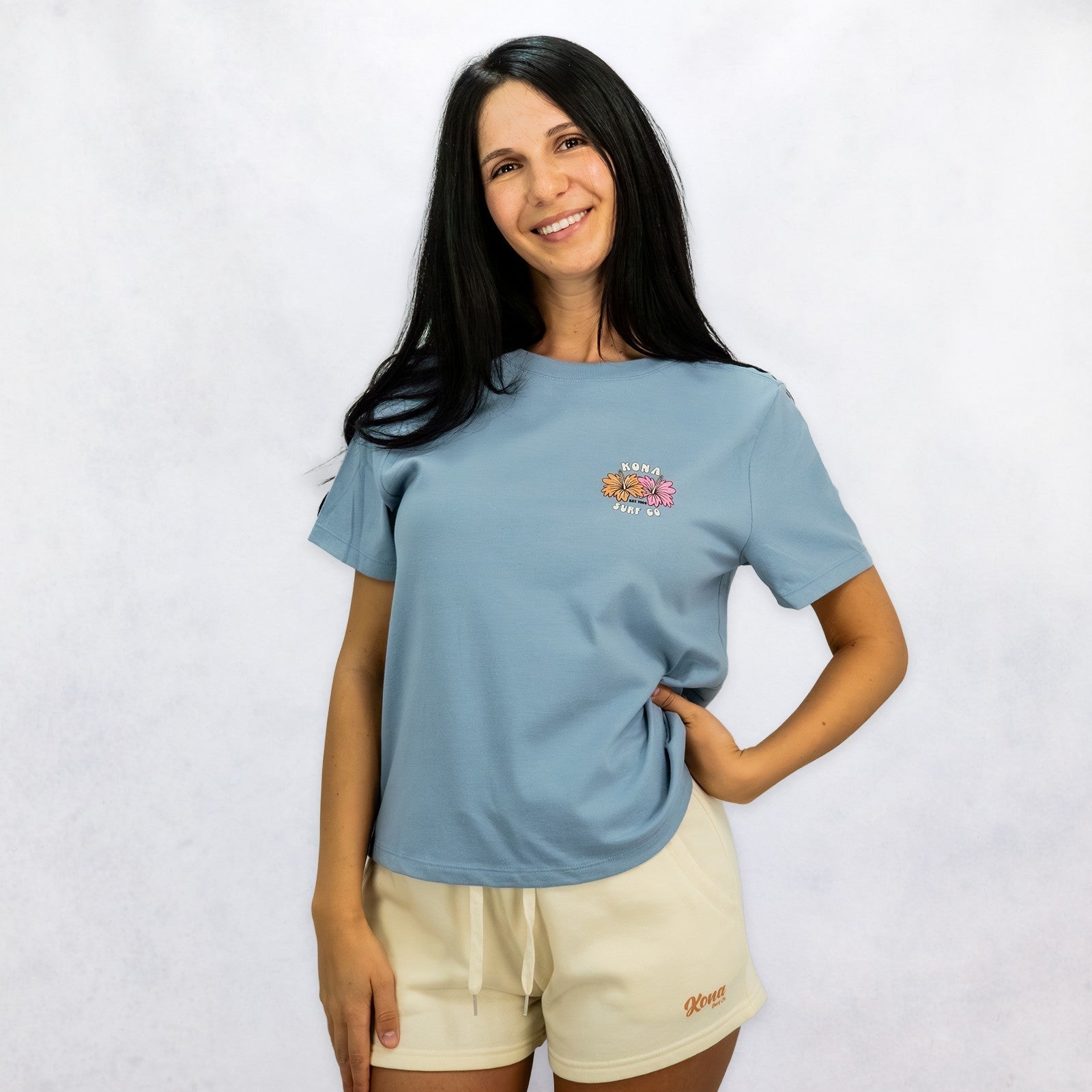 Summer Sunrise Womens Midlength T-Shirt