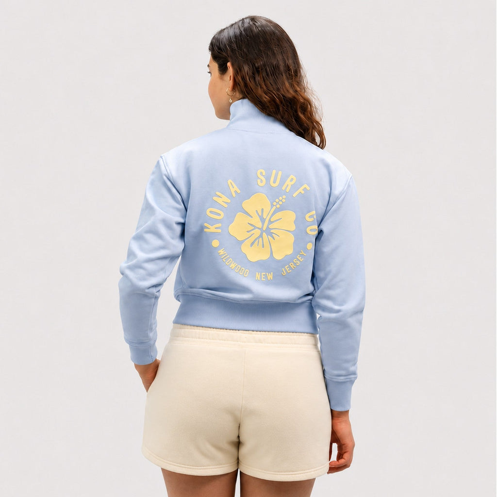Hibiscus Puff Womens Jacket