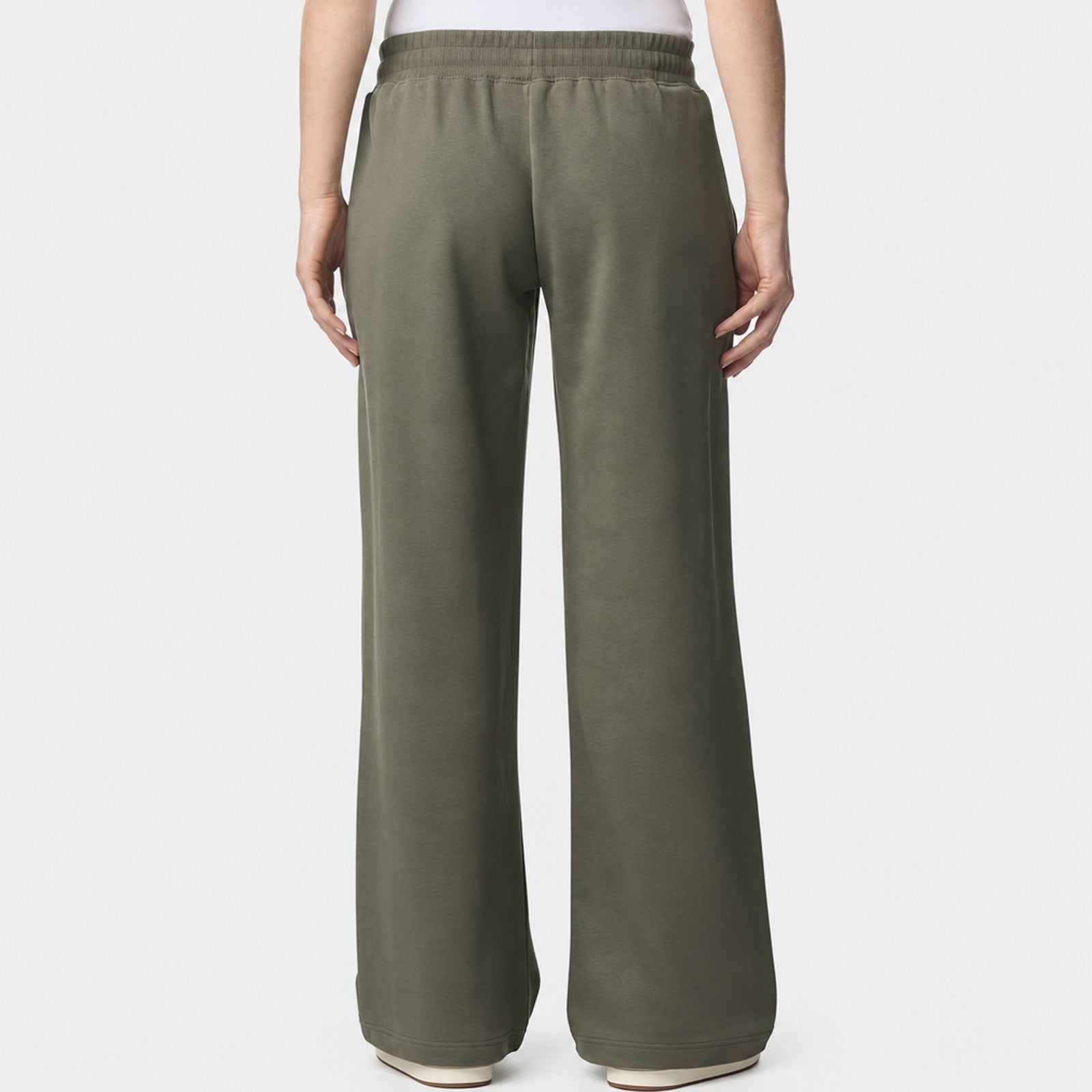 Script Wide Leg Womens Sweatpants