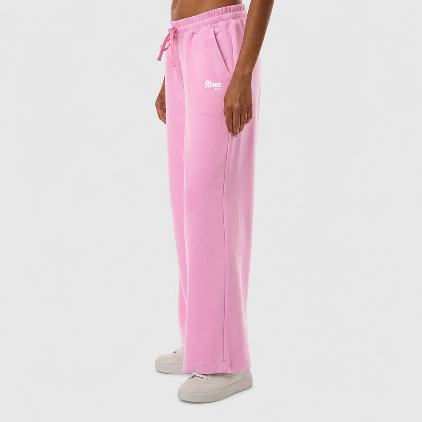 Script Wide Leg Womens Sweatpants