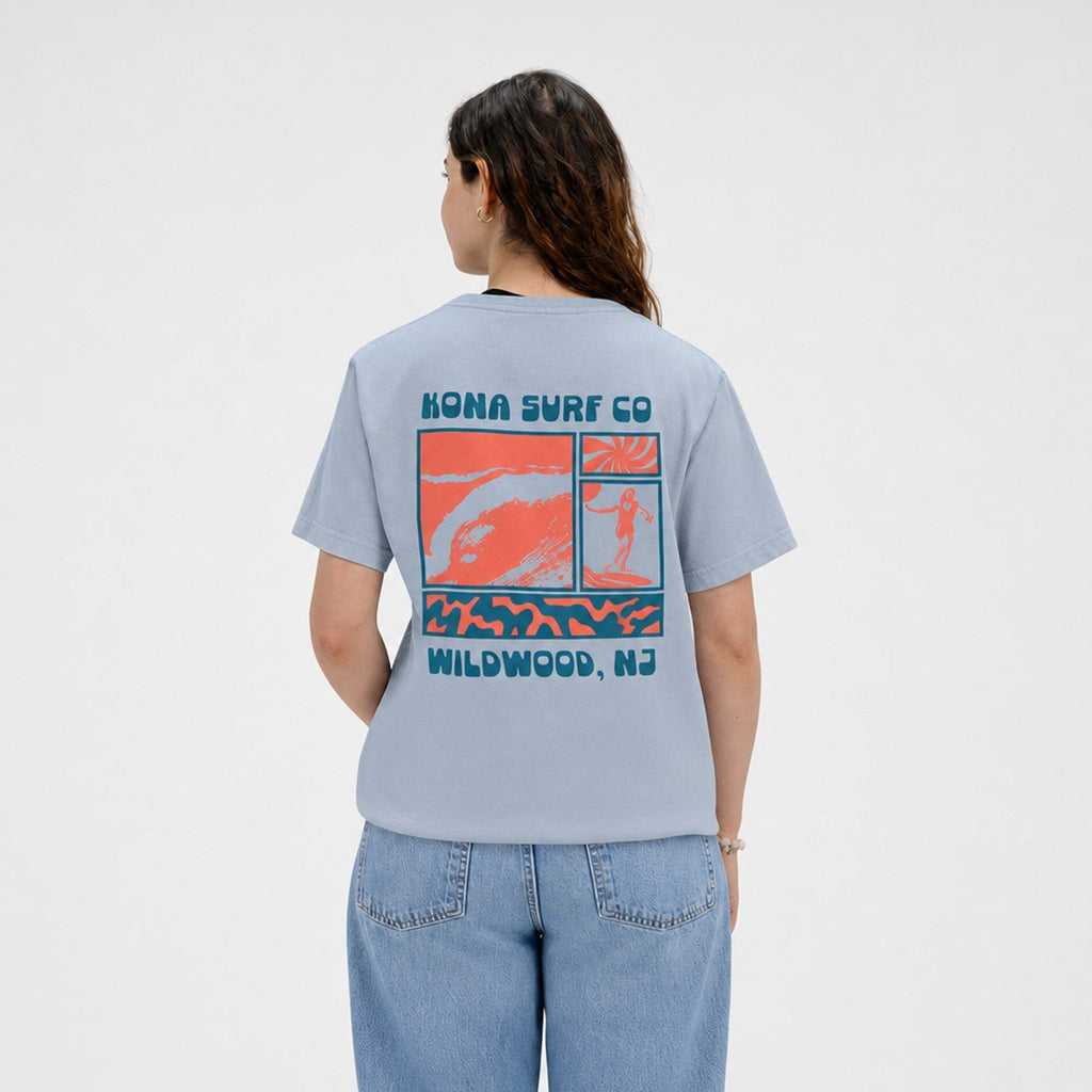 Panels of Summer Womens T-Shirt