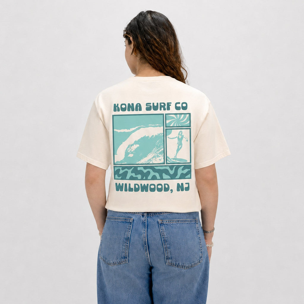 Panels of Summer Womens T-Shirt