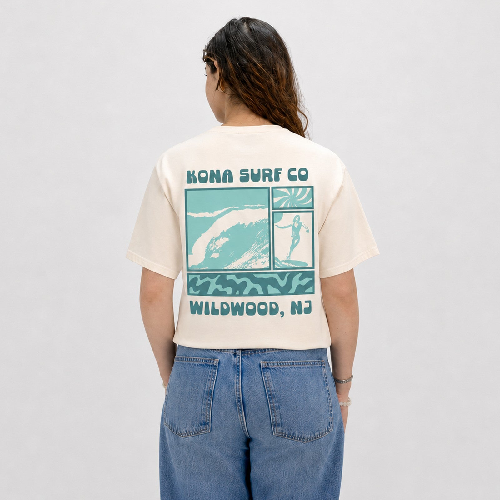 Panels of Summer Womens T-Shirt