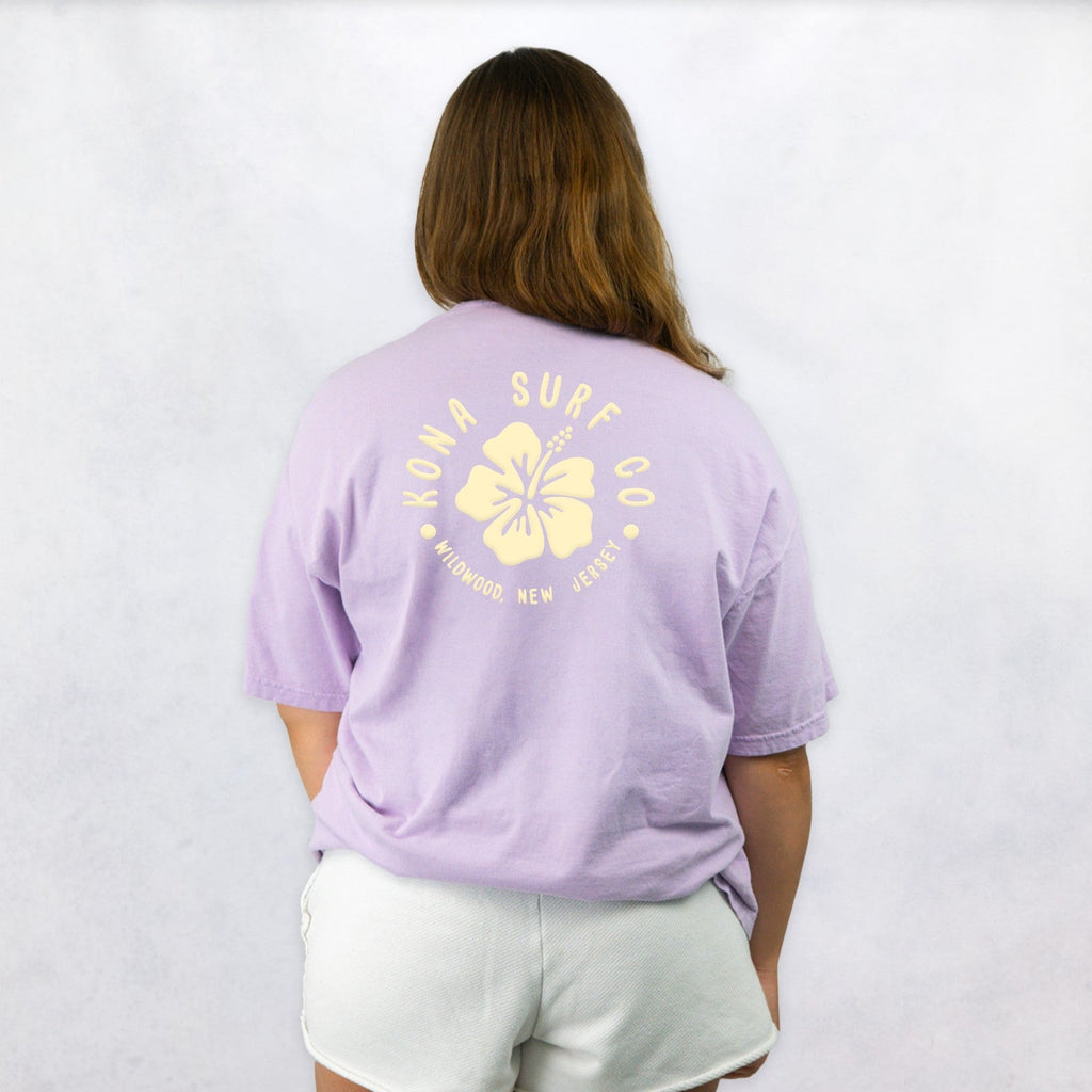 Hibiscus Puff Womens T-Shirt