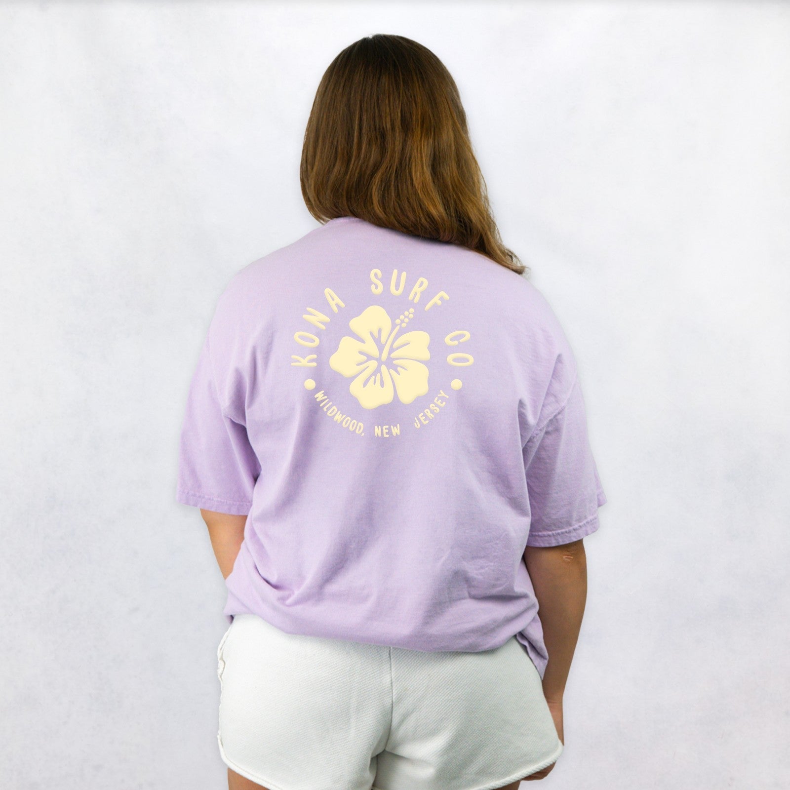Hibiscus Puff Womens T-Shirt