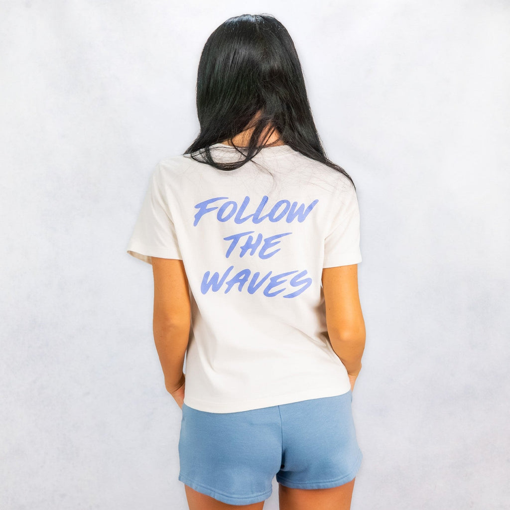 Follow the Waves Brush Womens Midlength T-Shirt
