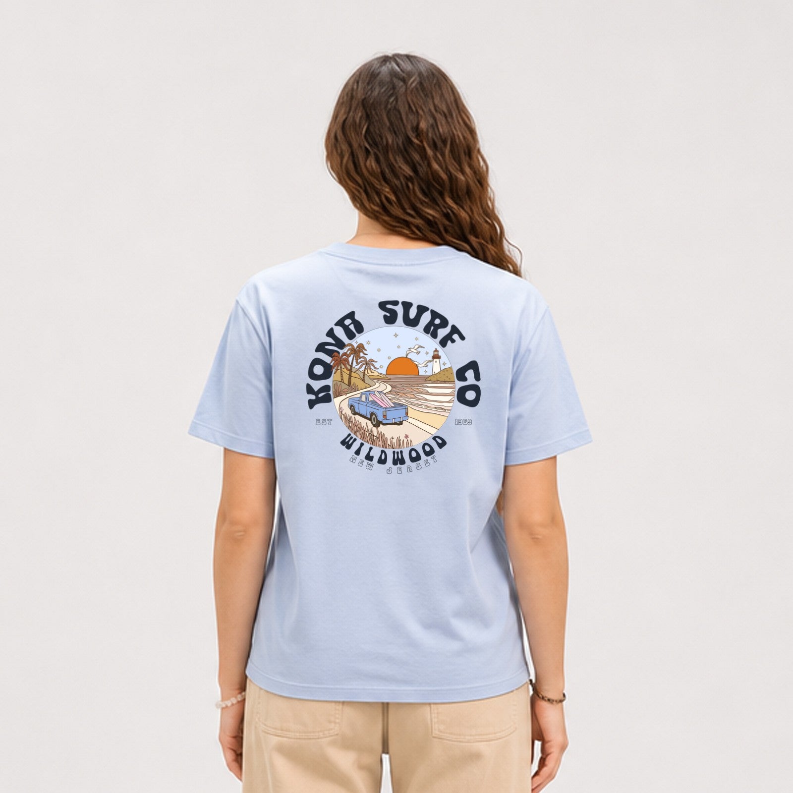 Road to the Beach Womens T-Shirt