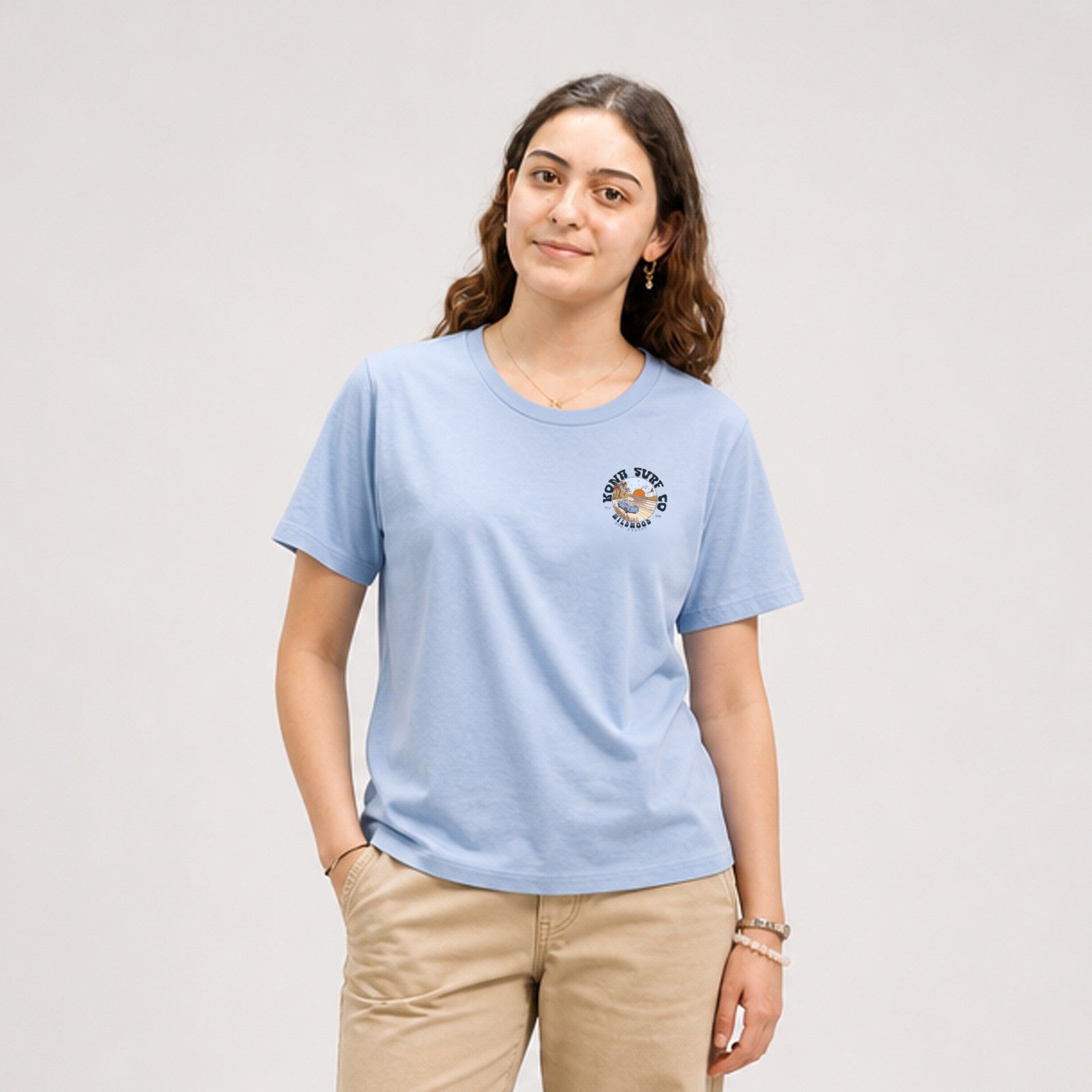 Road to the Beach Womens T-Shirt