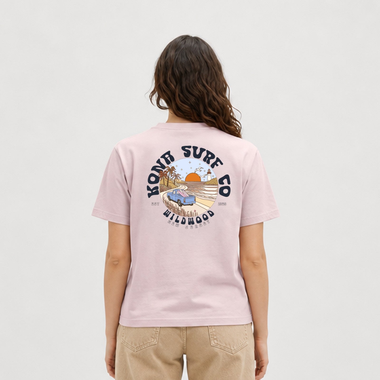Road to the Beach Womens T-Shirt