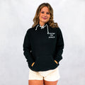 Follow the Waves Brush Womens Baja Pullover Hoodie