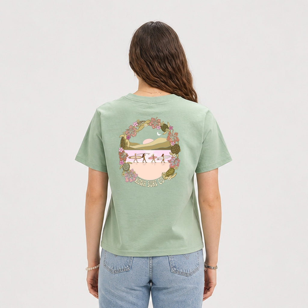 Reef Walk Womens Midlength T-Shirt