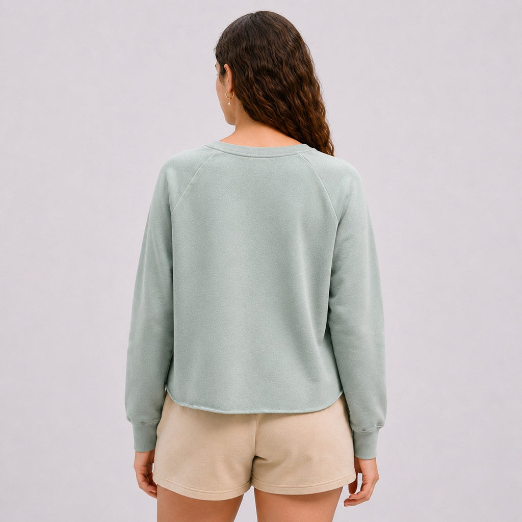 Classic Script Womens Crew Sweatshirt
