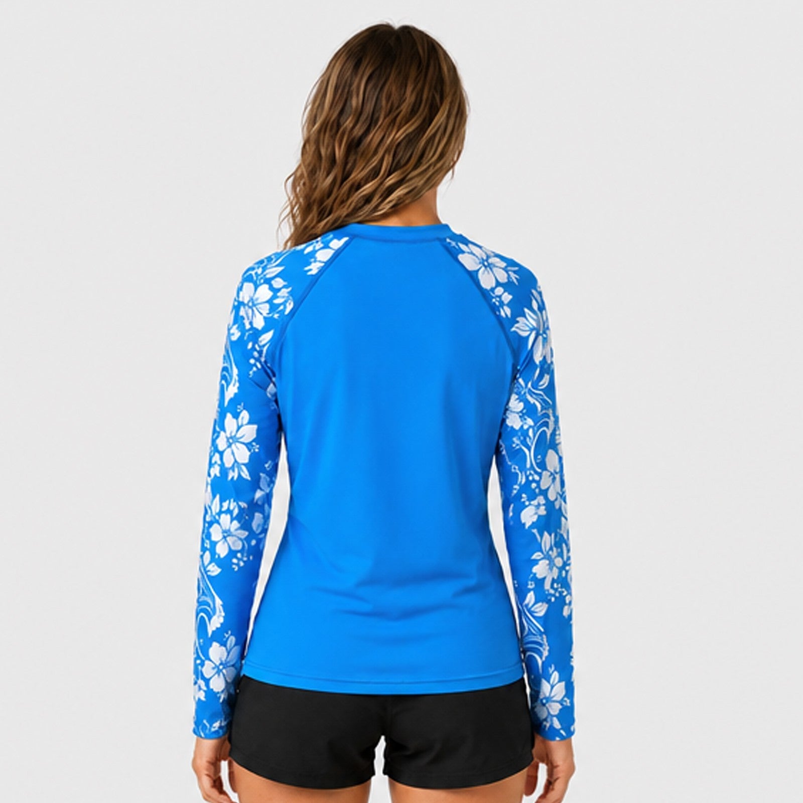 Script Stetch UV L/S Womens Rashguard