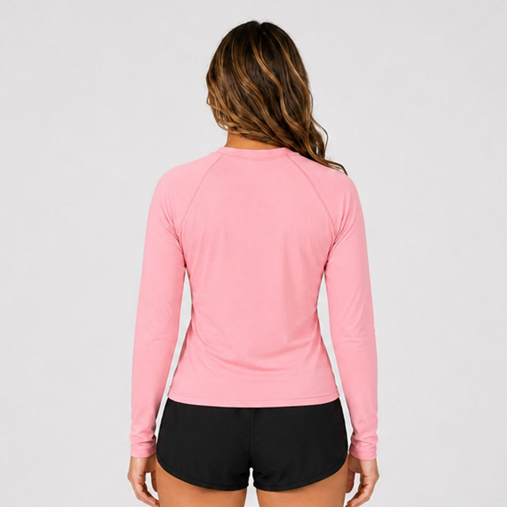 Script Stetch UV L/S Womens Rashguard