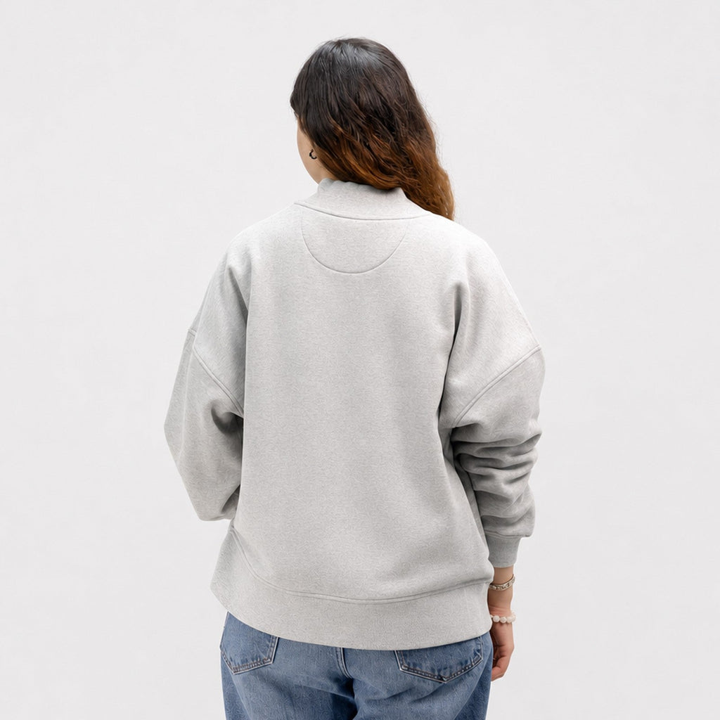 Signature Mock Womens Crew Sweatshirt