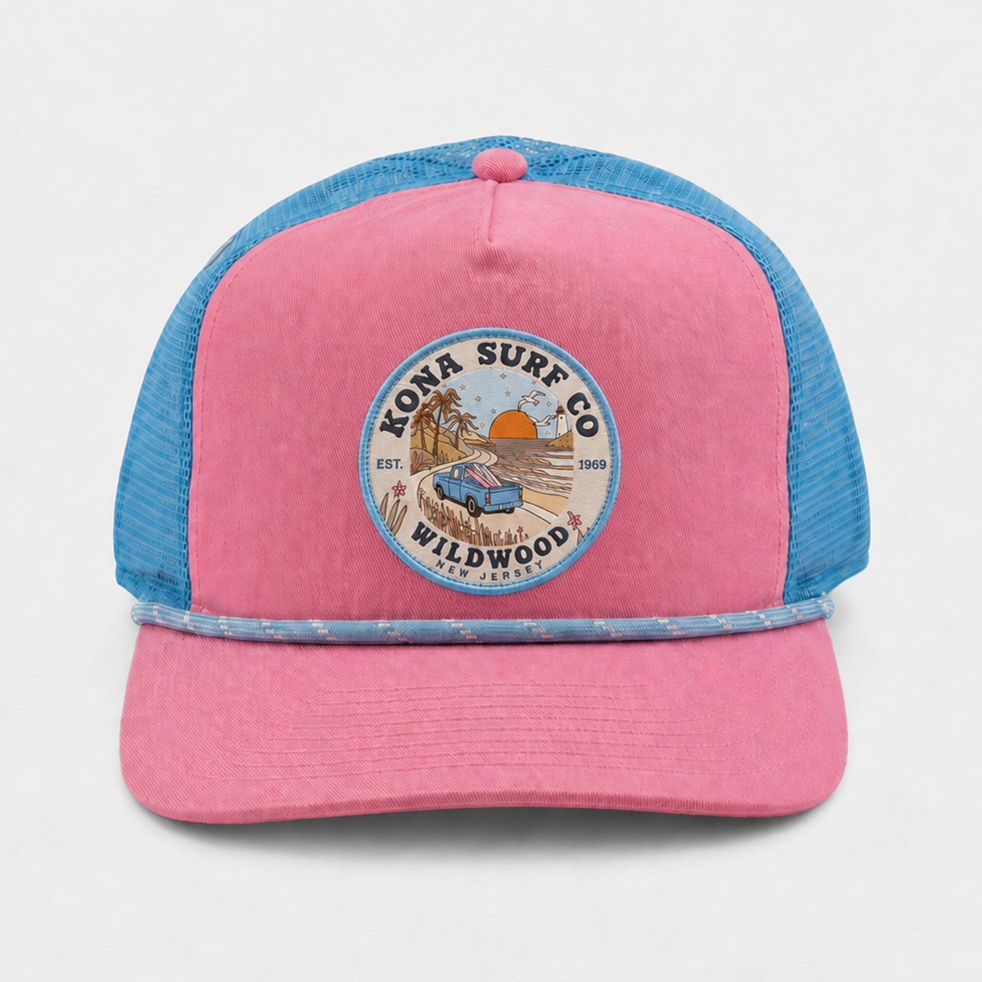 Road to the Beach Womens Trucker Hat