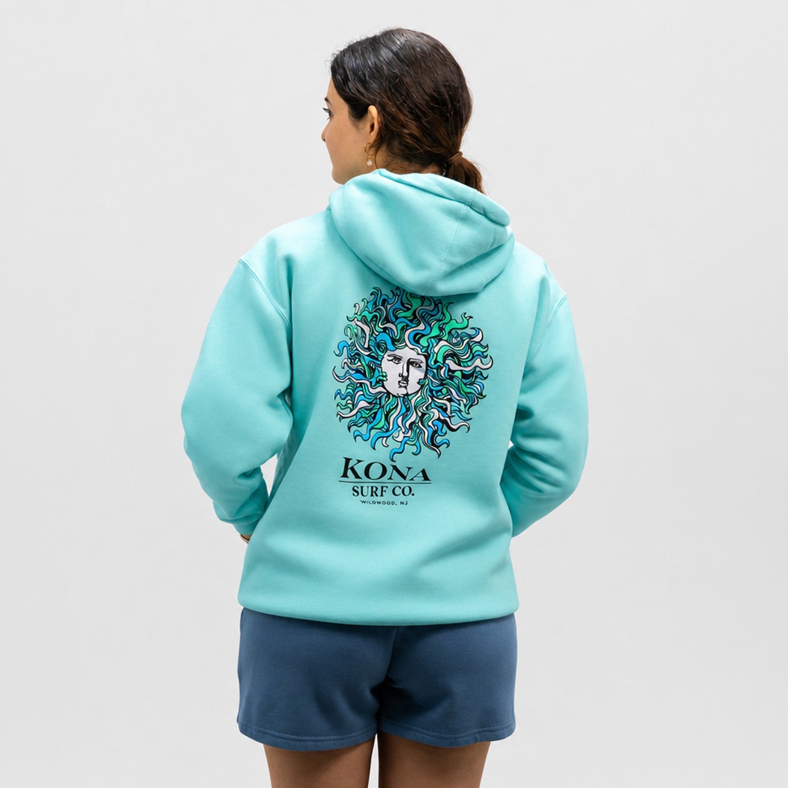 Original Sun Womens Pullover Hoodie