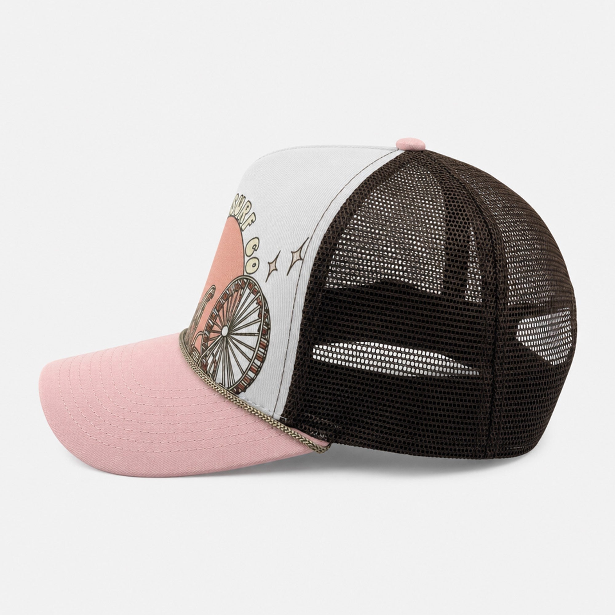 Summer Sunrise Girls Trucker Hat